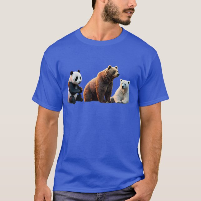 T-shirt Les ours (Devant)