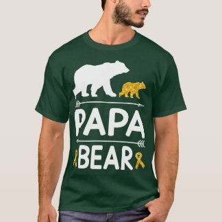 T-shirt Les ours marchent ensemble Papa Grand-père Grandso
