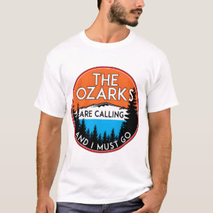 T-SHIRT LES OZARKS APPELLENT ET JE DOIS ALLER MONTAGNES MO