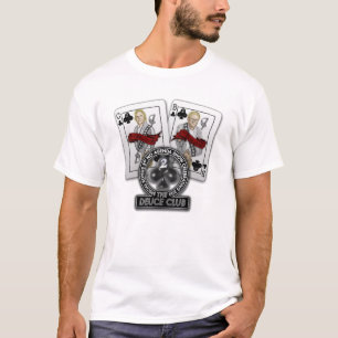 T-shirt Les paires de club de deux de cartes