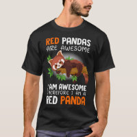 Les pandas roux sont géniaux Je suis génial Donc j