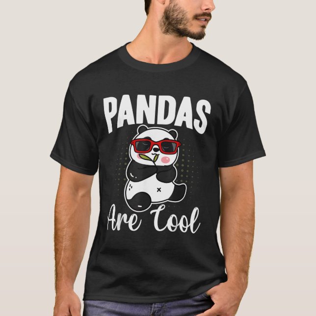 T-shirt Les Pandas Sont Des Ours De Panda (Devant)