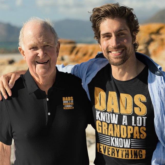 T-shirt Les papas connaissent beaucoup de papas savent tou (Créateur téléchargé)