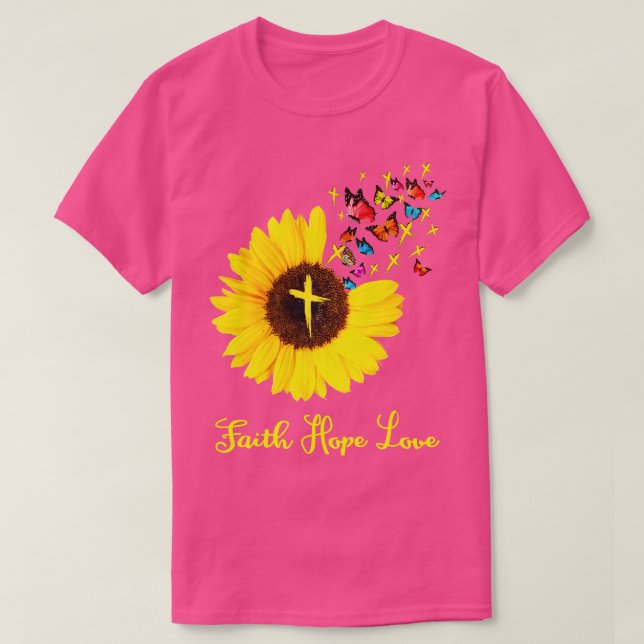 T-shirt Les papillons obtiennent Gectar (Design devant)