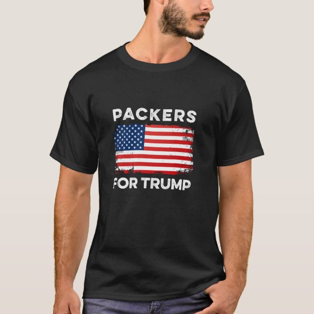 T-shirt Les Paquets Pour Trump Funny Election 2024 Vote In (Devant)