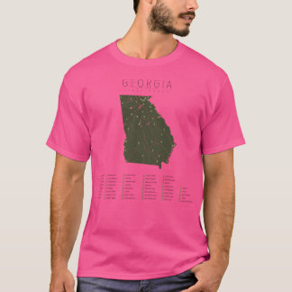 T-shirt Les parcs de Géorgie