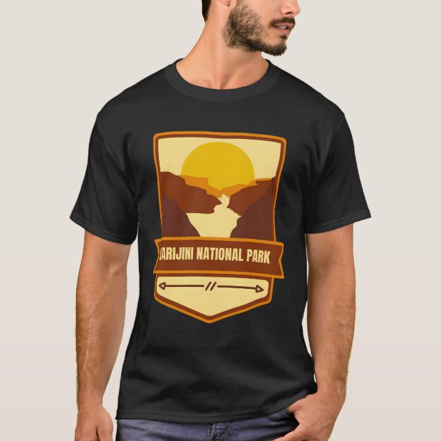 T-shirt Les parcs nationaux de Karijini � L'horizon sans f (Devant)