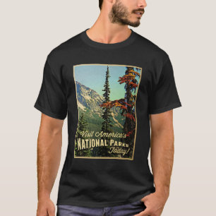 T-shirt Les parcs nationaux de l'Amérique