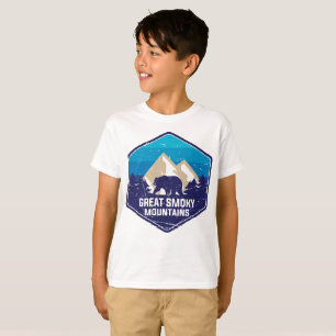T-shirt Les parcs nationaux des Great Smoky Mountains Ours