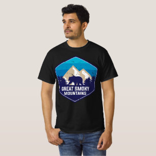 T-shirt Les parcs nationaux des Great Smoky Mountains Ours