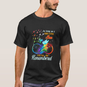 T-shirt Les Parents Aiment & Mlle Son Mémoire De Mon Fils