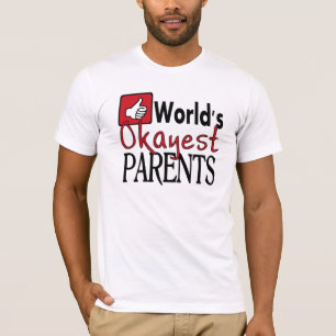 T-shirt Les parents les plus heureux du monde avec chemise