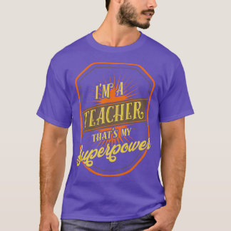 T-shirt Les paroles de l'enseignant