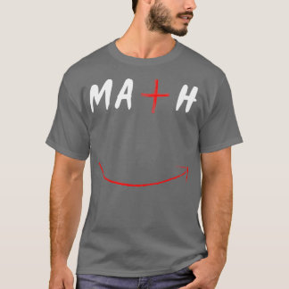T-shirt Les paroles de l'enseignant en mathématiques