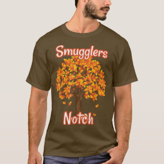 T-shirt Les passeurs Notch Vermont Automne Vacances Folia
