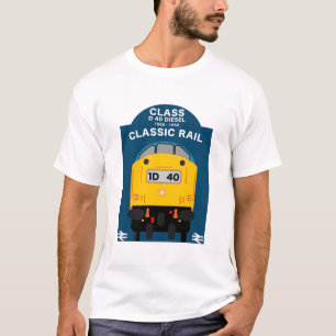 T-shirt Les passionnés de train ferroviaire britannique