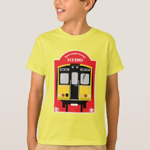 T-shirt Les passionnés de train ferroviaire britannique
