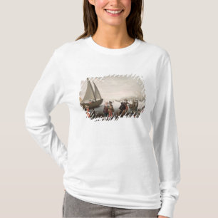 T-shirt Les patineurs et un golf party sur la glace