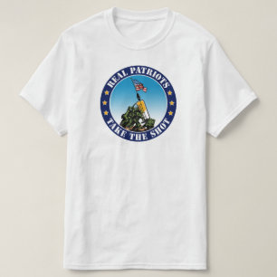 T-shirt Les Patriotes Réels Prennent Le Billet - Iwo Jima