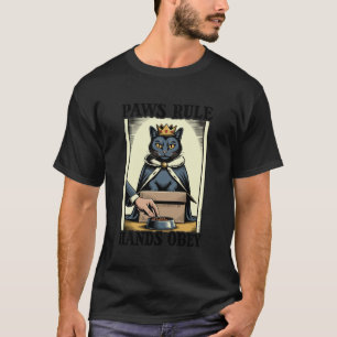 T-shirt Les pattes règnent les mains obéissent amoureux de