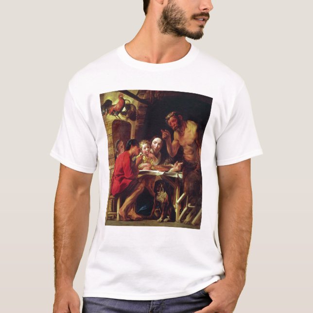 T-shirt Les paysans et le satyre (Devant)