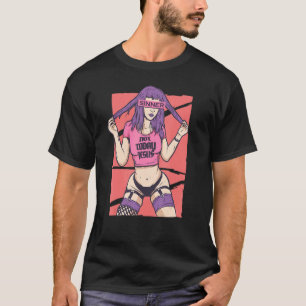 T-shirt Les pécheurs Pas Aujourd'Hui Jésus Gothique Fille