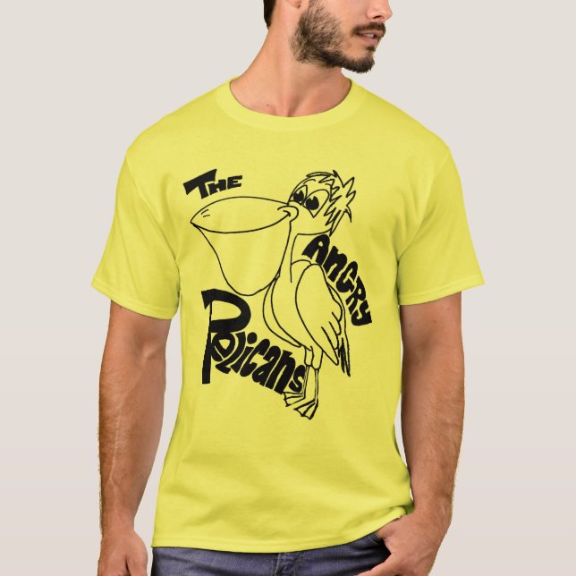 T-shirt Les pélicans fâchés (Devant)