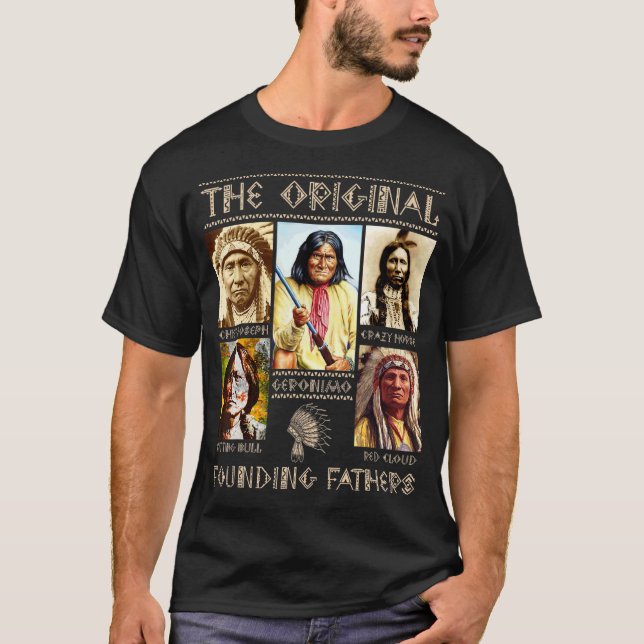 T-shirt Les Pères Fondateurs (Devant)