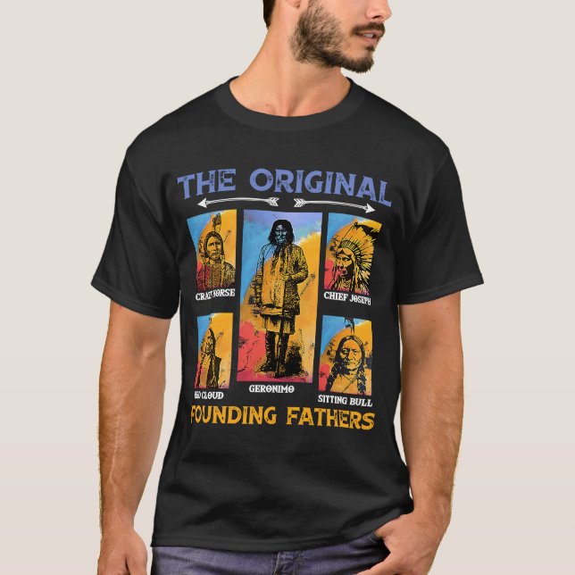 T-shirt Les Pères Fondateurs Originaux 1 (Devant)