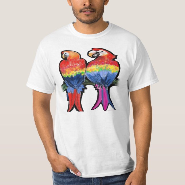 T-shirt Les perroquets (Devant)
