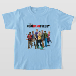 T-shirt Les personnages de la théorie du Big Bang