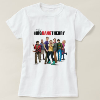 T-shirt Les personnages de la théorie du Big Bang
