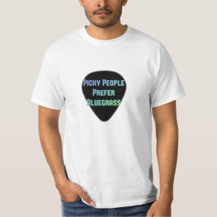 T-shirt Les personnes difficiles préfèrent le Bluegrass