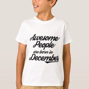 T-shirt Les personnes impressionnantes sont nées en