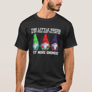 T-shirt Les Petites Voix Dans Ma Tête Continuent À Me Dire