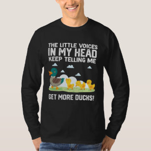 T-shirt les petites voix dans ma tête n'arrêtent pas de me