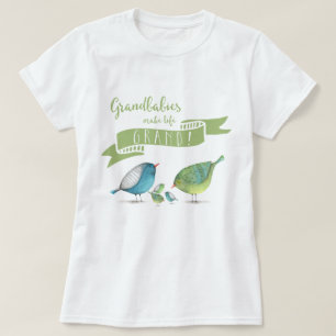 T-shirt Les petits-enfants font la vie GRAND Oiseaux