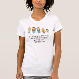 T-shirt Les petits-enfants les auraient eus le premier