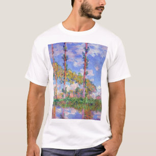 T-shirt Les peupliers au soleil, Monet