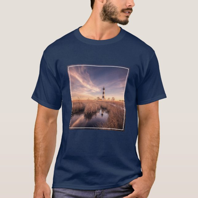 T-shirt Les phares | Bodie Island Outerbanks (Devant)
