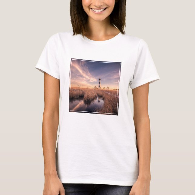 T-shirt Les phares | Bodie Island Outerbanks (Devant)