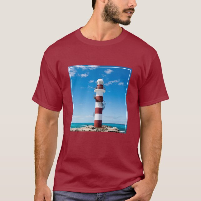 T-shirt Les phares | Cancun Quintana Roo Mexique (Devant)