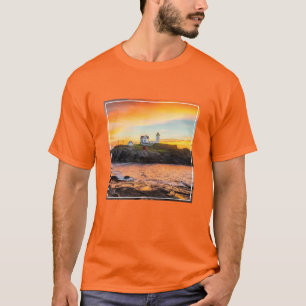 T-shirt Les phares Nubble Lighthouse Maine