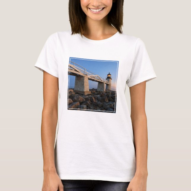 T-shirt Les phares | Phare de Port Clyde Maine (Devant)