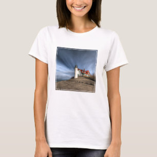 T-shirt Les phares Point Betsie Lake Michigan