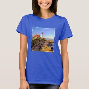 T-shirt Les phares   Rockport Lighthouse Maine