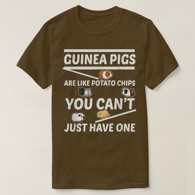 T-SHIRT LES PIÈCES DE GUINÉE AMUSANTES SONT COMME DES CHEV (Design devant)
