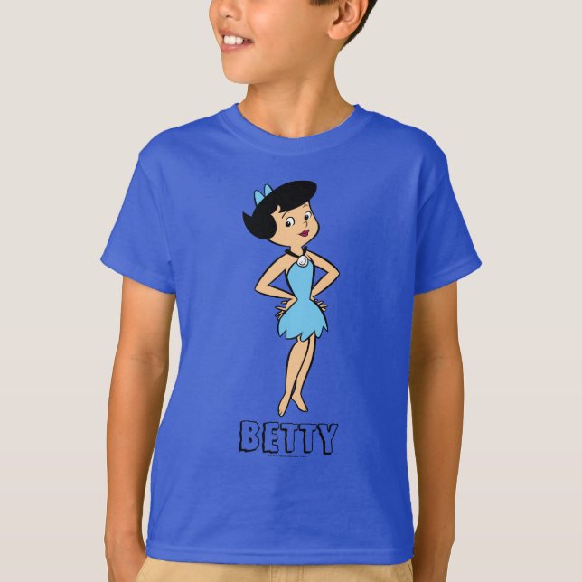 T-shirt Les Pierrafeu | Betty Rubble (Devant)