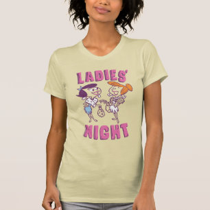 T-shirt Les Pierrafeu Betty & Wilma - La nuit des dames
