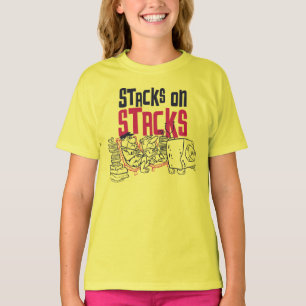 T-shirt Les Pierrafeu Fred & Barney - Stations sur piles
